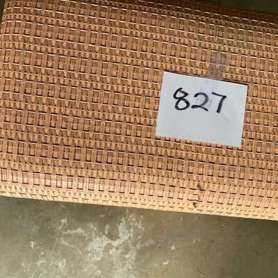 Lot 827 - Vintage Laundry Hamper