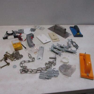 Lot 7 - Light Switches - Mini Temp Electrical Drywall Items
