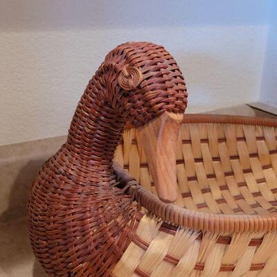 Lot 84: Mid Century Modern Duck Baskets