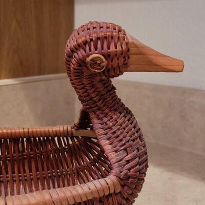 Lot 84: Mid Century Modern Duck Baskets