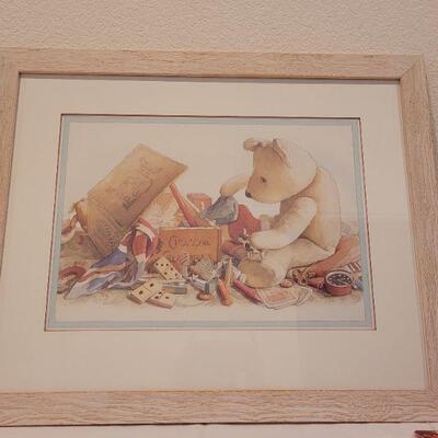 Lot 86: "James and His Toy Box" Print