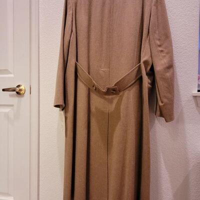 Lot 89: New Old Stock PENDLETON Wool Trench Size 18