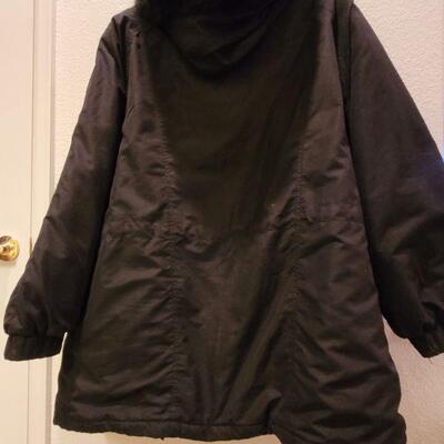 Lot 90: Fox Fur Lined Hood Prestwick & Moore Coat 