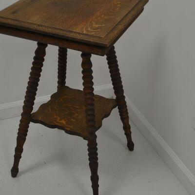 LOT 574  ANTIQUE WOOD TABLE