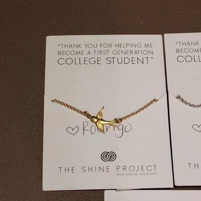 Lot 114: NEW (3) Hallmark The Shine Project Bracelets 