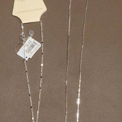 Lot 119: (2) New Necklaces (1 long, 1 short)