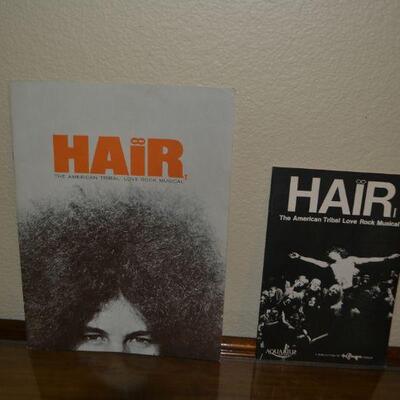 LOT 595 VINTAGE HAIR THE MUSICAL SHOW PROGRAMS
