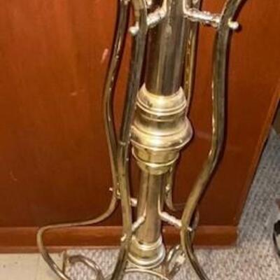 Lot 840 - Brass Coat Rack