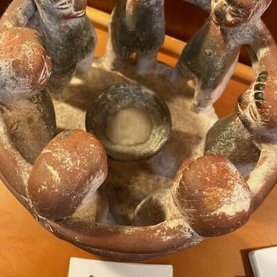 Lot 846 - Stoneware Circle of Friends