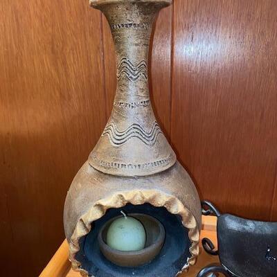 Lot 854 A  - Chiminea and other items