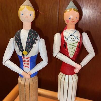 Lot 854 B -  Delorna wood figures