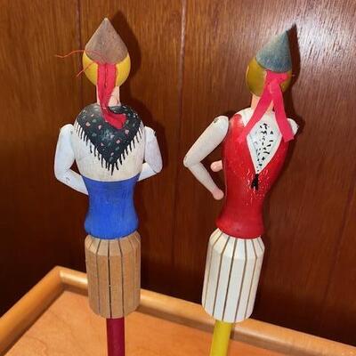 Lot 854 B -  Delorna wood figures