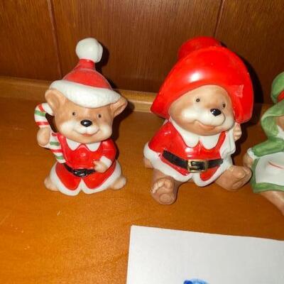 Lot 863A - Home Interiors Christmas figurines