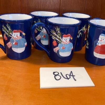 Lot 864B- winter Mugs from Kohls