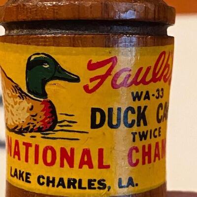 Lot 869 -Vintage  Faulks International Duck Call