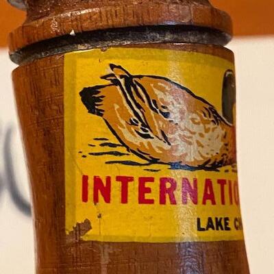 Lot 869 -Vintage  Faulks International Duck Call