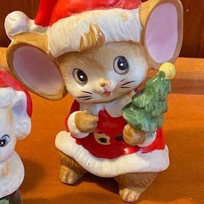 Lot 871 - Home Interiors Christmas figurines