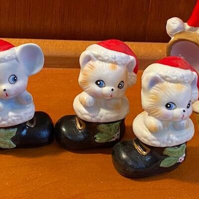 Lot 871 - Home Interiors Christmas figurines