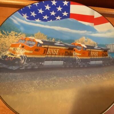 Lot 872- Santa Fe BNSF Collectors Plate
