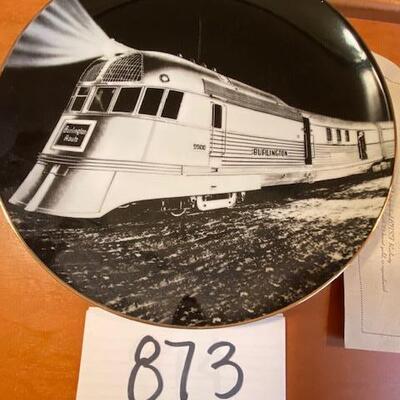 Lot 873 - Santa Fe BNSF Collector Plate