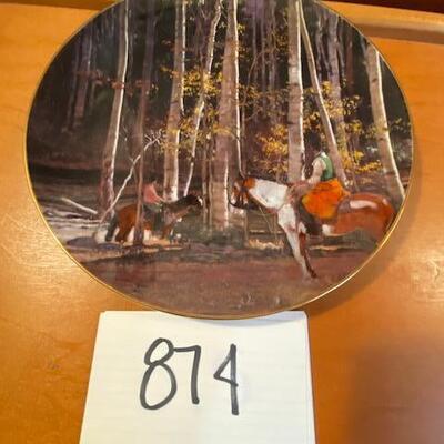 Lot 874 - Santa Fe BNSF Collector Plate