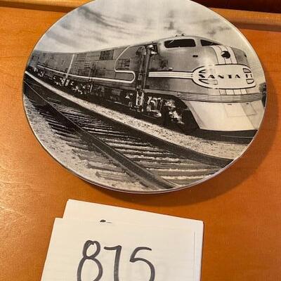 Lot 875 - Santa Fe BNSF Collector Plate