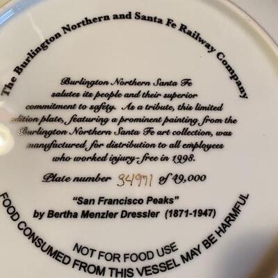 Lot 876 - Santa Fe BNSF Collector Plate