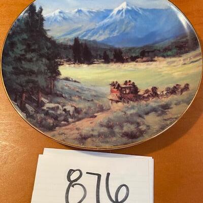 Lot 876 - Santa Fe BNSF Collector Plate