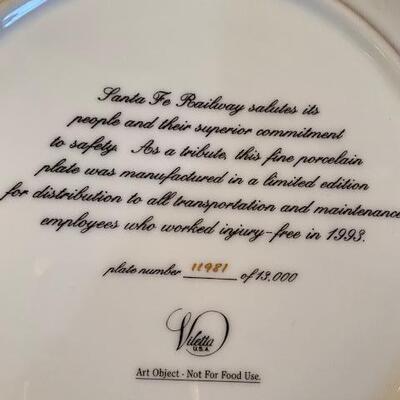 Lot 877 - Santa Fe BNSF Collector Plate