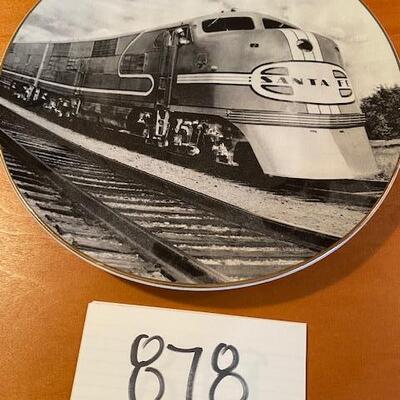 Lot 878 - Santa Fe BNSF Collector Plate