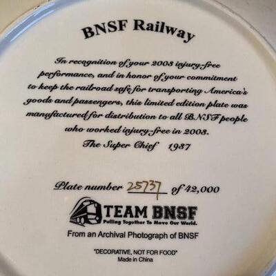 Lot 878 - Santa Fe BNSF Collector Plate