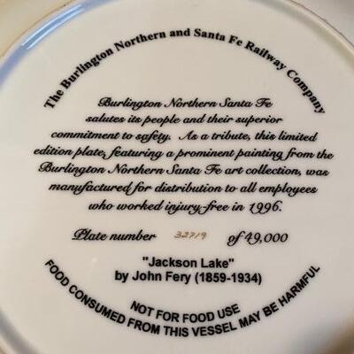 Lot 879- Santa Fe BNSF Collector Plate