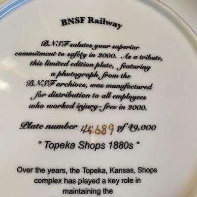 Lot 881 - Santa Fe BNSF Collector Plate