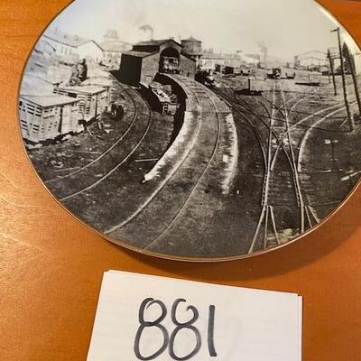 Lot 881 - Santa Fe BNSF Collector Plate