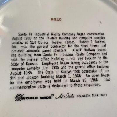 Lot 883 - Santa Fe BNSF Collector Plate