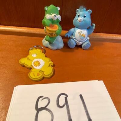 Lot 891 - Vintage Care Bears 