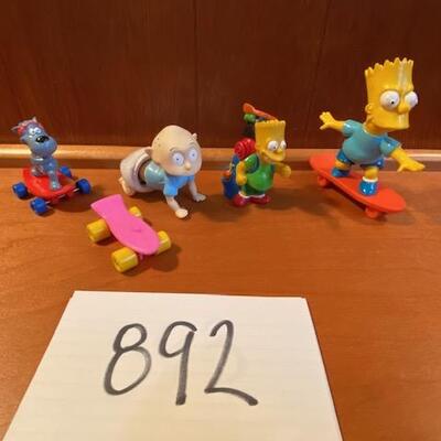 Lot 892 - Vintage  Simpsons toys
