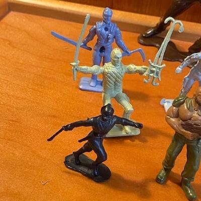 Lot 897 -  Vintage cowboys and Indians and other figures