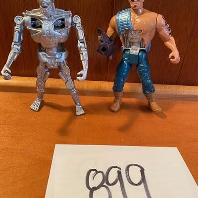 Lot 899 -  Vintage Terminator action figures