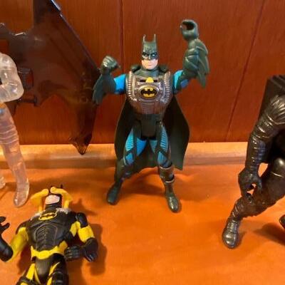 Lot 904 - Batman action figures