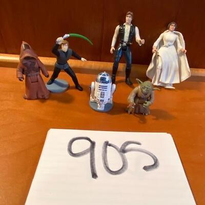 Lot 905 - Vintage Star Wars Figurines