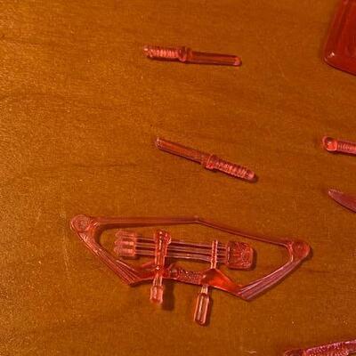 Lot 910 - action figure accessories