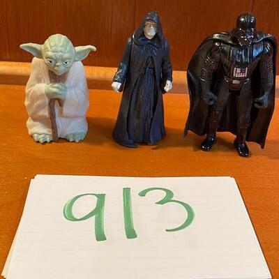 Lot 913 -, Star Wars figurines