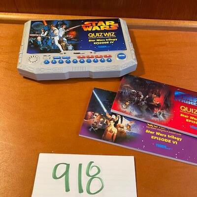 Lot 918 - Star Wars Quiz Whiz