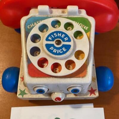 Lot 925- Vintage Fisher Price Chatter Box Telephone