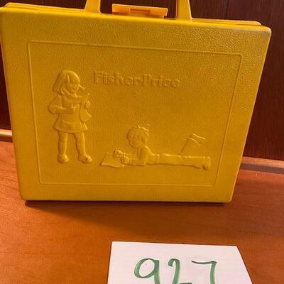 Lot 927 - Vintage Fisher Price Box