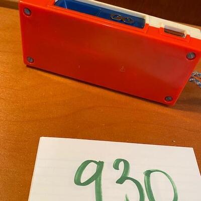 Lot 930 - Vintage Fisher Price Pocket Camera