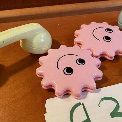 Lot 934 - Vintage baby rattles