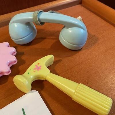 Lot 934 - Vintage baby rattles