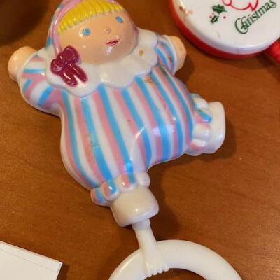 Lot 936 - Vintage baby Rattles